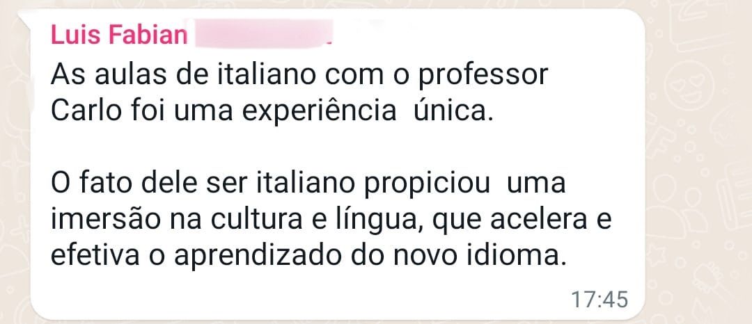 curso online italiano
